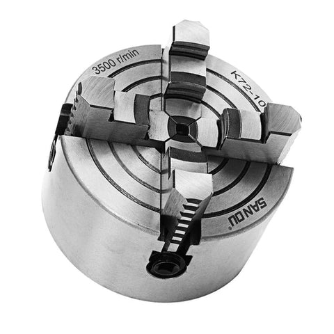 16 Inch lathe chuck 400 mm SANOU Brand 4 jaw independent chuck K72-400 for universal lathe - San Tools Dubai (image 1)