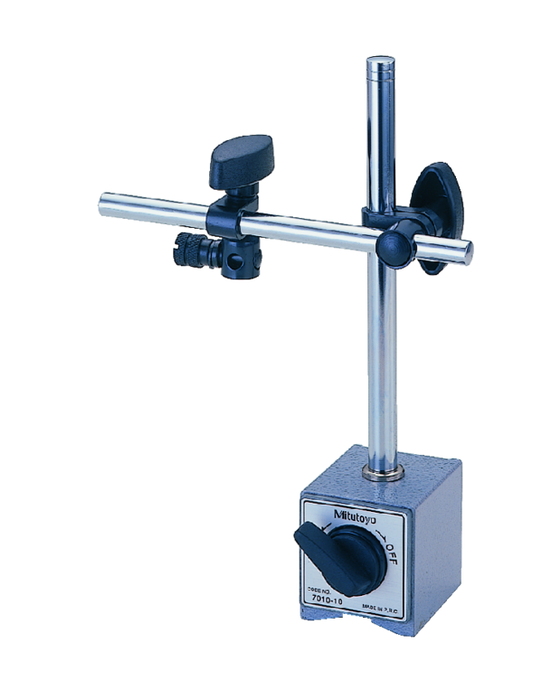 Mitutoyo 7010S-10 Magnetic Stand 6" Rod & Universal Clamp