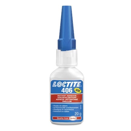 Loctite 406 — Plastics & Rubber Bonder